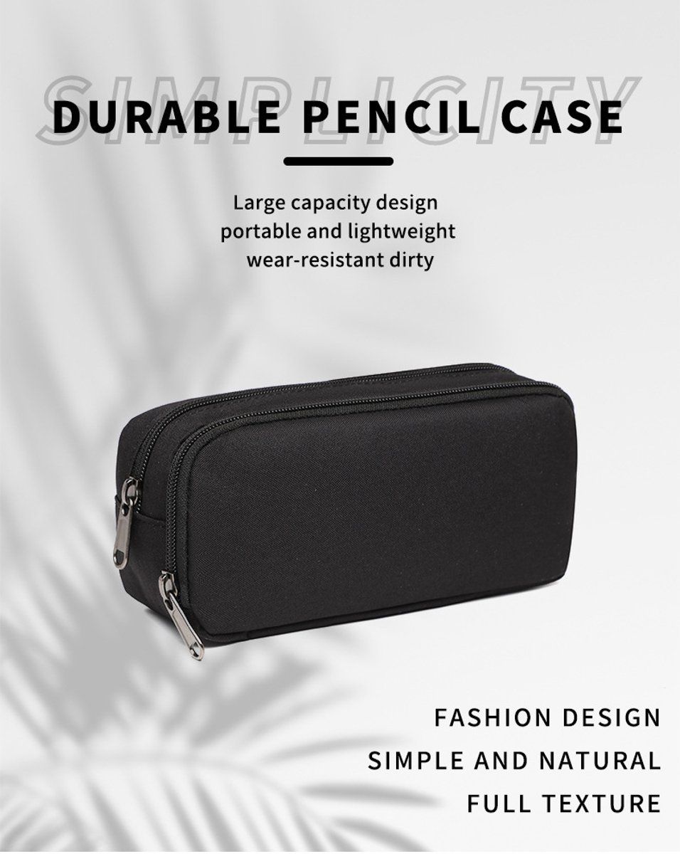 Galaxy Star Pencil Case, Large Capacity Pen Bag Stationery Organizer for Boys and Girls, Double Zipper Pouch for School Supplies, Dreamy Starry Sky