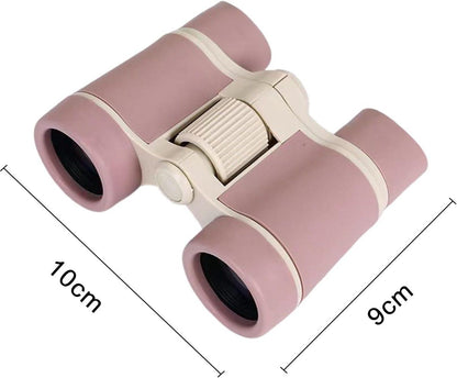 Kids Binoculars for Boys and Girls, Waterproof Compact Bird Watching Binoculars with Lens Cap, Portable for Hiking Camping