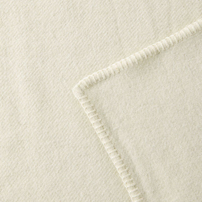Little Gem Cream Australian Wool Bassinet Blanket 80 x 120 cm