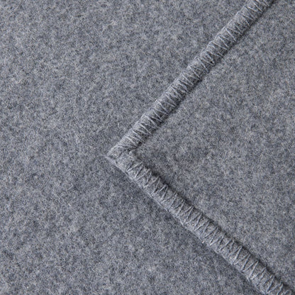 Little Gem Grey Australian Wool Bassinet Blanket 80 x 120 cm