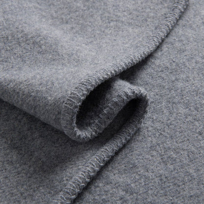 Little Gem Grey Australian Wool Cot Blanket 120 x 160 cm